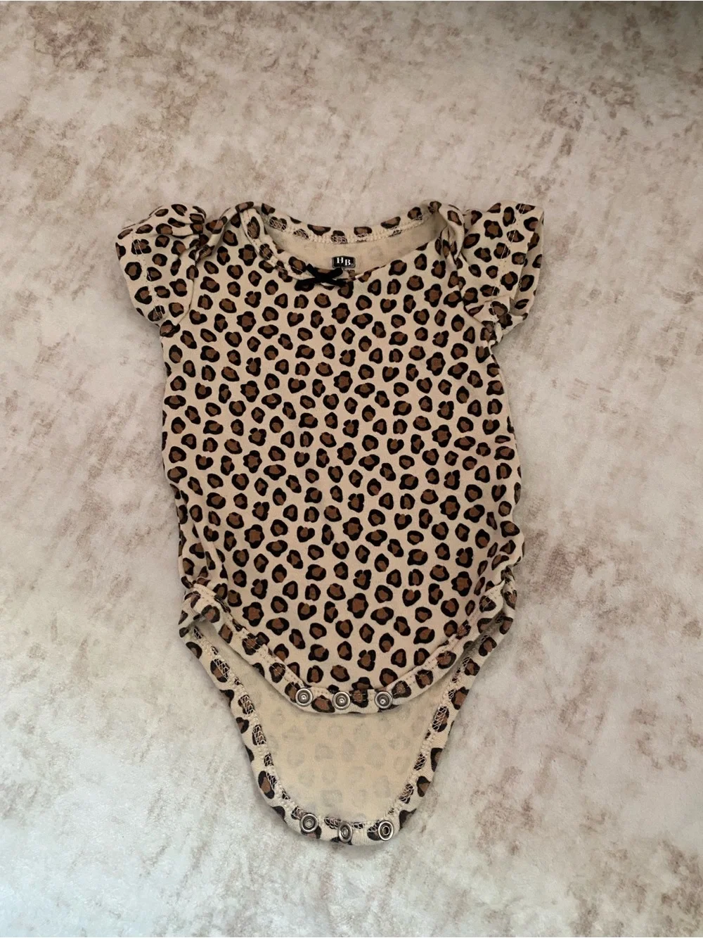Hudson Baby Pink and Brown Girls Onesie 3-Pack